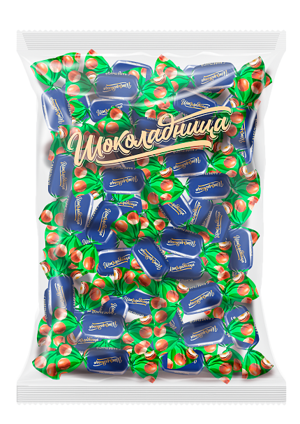 Конфеты пралине в молочной шоколадной глазури «Шоколадница», 1000 г